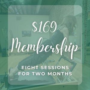 $169 Pilates Reformer Membership