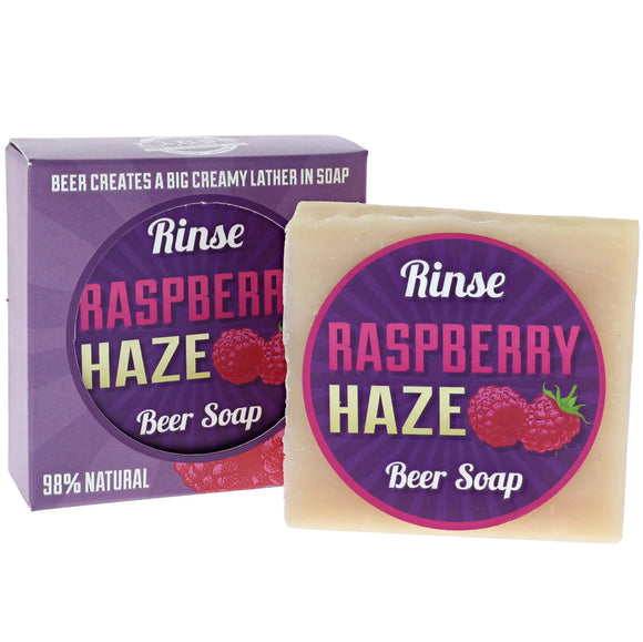 Raspberry Haze Beer Rinse Bar Soap