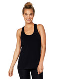 Women's Racerback Sport Tank in Black