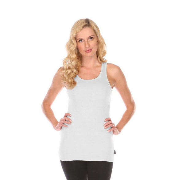 Bra:30 Tummy Tucker Womens Tank Top in Optic White