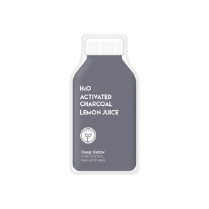 Face Mask - Deep Detox Pore Control Raw Juice Mask with Charcoal