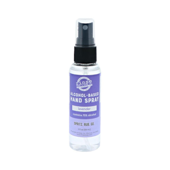 Lavender Alcohol-Based Hand Spray by Rinse
