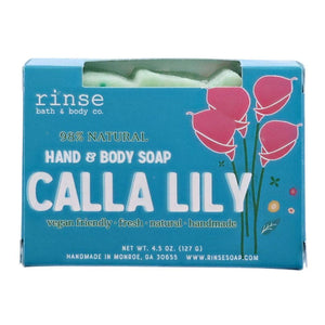 Calla Lily Soap Bar by Rinse