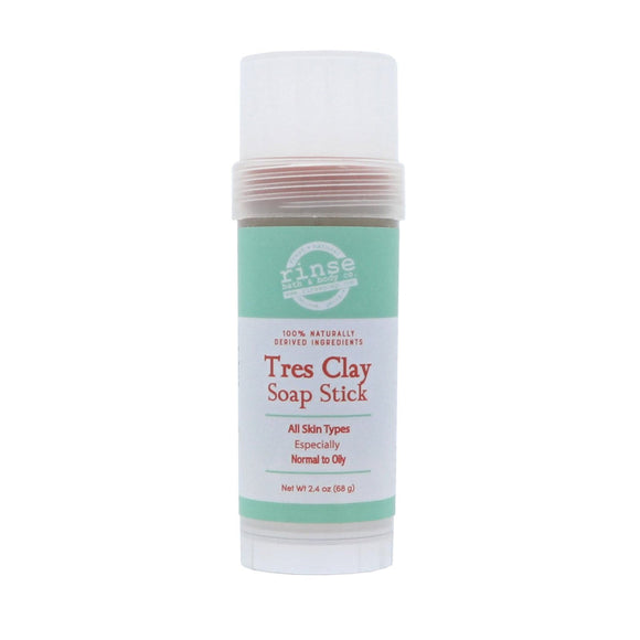 Tres Clay Soap Stick by Rinse